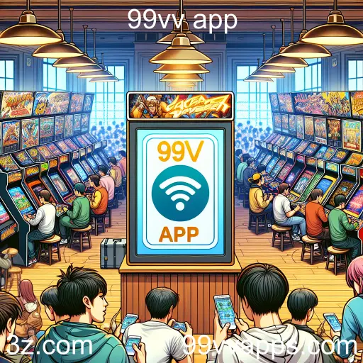 A Magia dos Jogos de Arcade no 99vv App